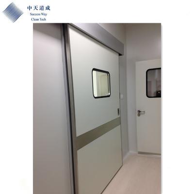 China Sliding Clean Room Main Entrance Door Design For Hospital for sale