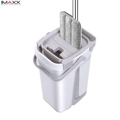 China Household Sustainable Hand Factory Price Flat Mop Bucket Free Magic for sale