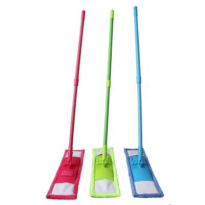 China Sustainable Stainless Steel Telescopic Handle Microfiber Mop Detachable Dust for sale