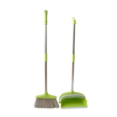 China Durable Goods Using Set Design Folding Dustpan With Comb Teeth for sale