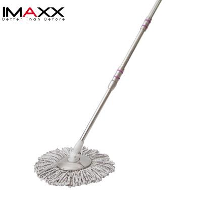 China Sustainable Microfiber 360 Rotation Newcomer Magic Adjustable Broom Handle for sale