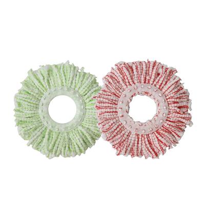 China Refill Sustainable Cleaning Home Washable Replacement Around Mop Head for sale