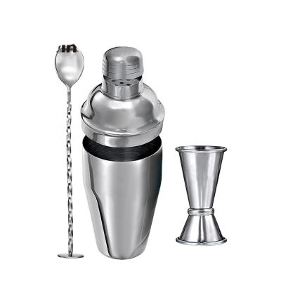 China Outdoor Cocktail Shaker Bar Set Professional Stainless Steel Mirror Cocktail SW-CK01 for sale