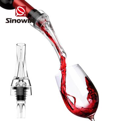 China Easy Viable in Carry Quality Wine Aerator Set Decanter Aerating Wine Gift Pourer for sale