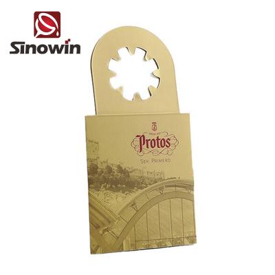 China Viable According To Stop AQL2.5/4.0 Aluminum Folded Film Disc Drip Wine Pourer for sale