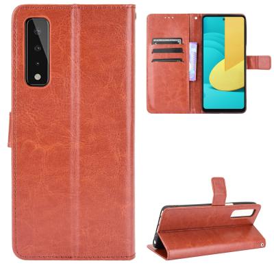 China Wholesale Anti-fall LG Phone Case Best Quality Cover Wallet Card Leather Case For Stylo 7 K51 K30 2019/X2 2019 K52/K62 Q70 K92 5G for sale