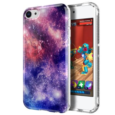 China Luxurious Anti-fall Starry Sky PC+Tpu Hard Cover Animated Stylish Fashion Cool Phone Case For Kid Teens Girl iPod Touch 5/6/7 children for sale