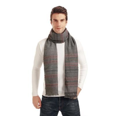 China European American custom quality business gifts soft casusl style for men's scarf for sale