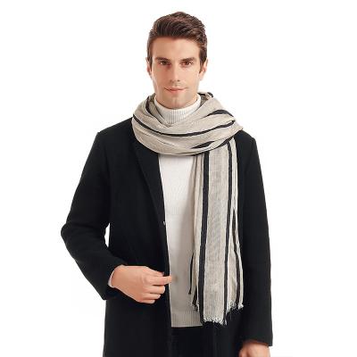 China European American Wholesale Good Quality Manufacturer Cotton Scarf For Men for sale