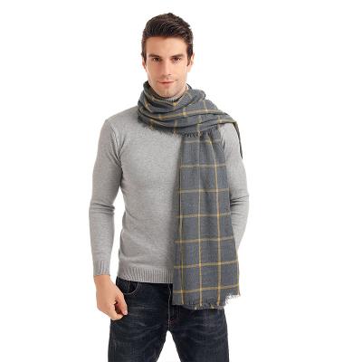 China Wholesale 100% Polyester Mens Daily Lifestyle Business Casual Gifts Scarf for sale