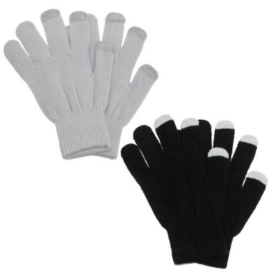 China Factory Supply Cheap Winter Touch Screen Custom Printed Logo Warm Work Gloves for sale