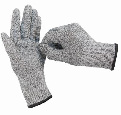 China Anti-Slip Knitted Safety Cut Resistant Metal Protective Mesh Breathable Work Gloves for sale