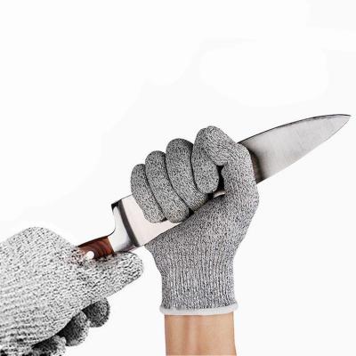 China Anti Slip Kitchen Blade Oil Sandy Cut Resistant Impact Mechanic Work Safety Gloves for sale