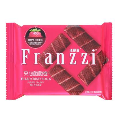 China Sunssi 3Kg Franzzi Natural Wholesale Bulk Crispy Coconut Wafer Delicious Famous Amos Cookies for sale