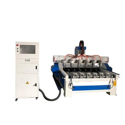 China Wood Working 1325 1530 2030 2040 Multi Head MDF Wood CNC Router Machine Price for sale