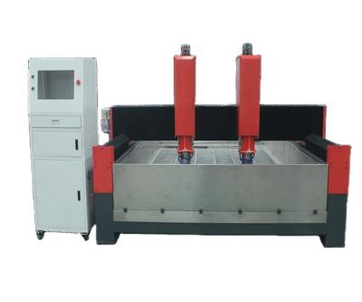 China Stone Two Spindles Granite Engraving Machine Stone 1325 1530 2030 CNC Router Machinery For Marble 5.5KW for sale