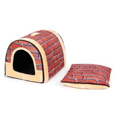 China New Fashion Design Sustainable Pet House Dog Customized Bed Luxury Pet Sofa Bed for sale