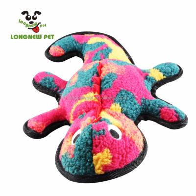 China Funny Dog Same Toy Available Color Colorful House Lizard Plush Dog Toy For Any Dog for sale