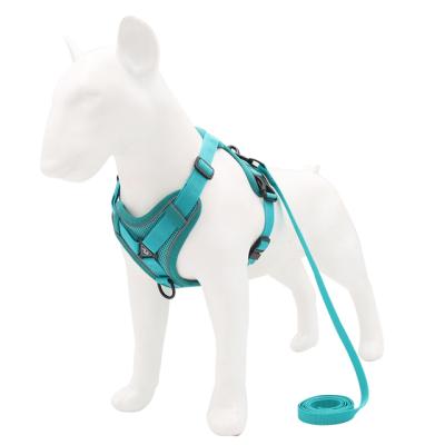 China Longnew DETACHED Pet Harness For Dog Harness Reflective Harness Leash Set for sale