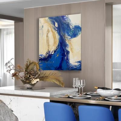 China Modern Impressionism decorative oil painting for hotel room wall frame picture art for bedroom digital oil painting for sale