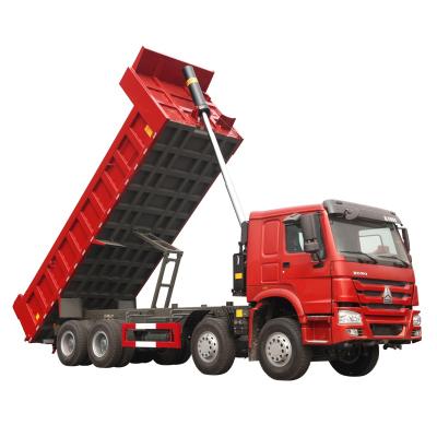 China China factory high quality good best price 371HP 8*4 heavy truck Howo dump trucks small > 8L for sale