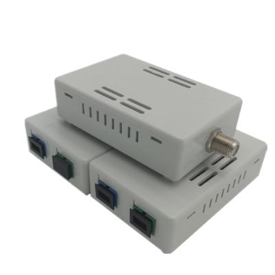 China For New Design FTTH CATV Digital Signal and Analog Signal Exclusive Mini Passive Fiber Optic Node Ftth Passive Node With WDM for sale