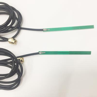 China LTE/4G/GSM/2G /3G/GPRS/WCDMA/NB-IOT Full Frequency PCB Patch Antenna with RG174 Cable SMA Male Connector FT-4G7505-02 for sale