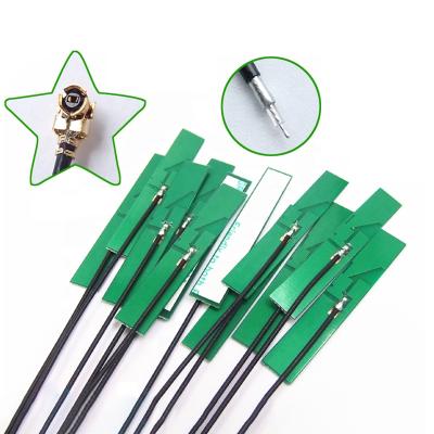 China High Quality Small Plastic Built-in Wifi Module Tablet Antenna 2.4ghz Internal PCB Antenna With 1.13mm Cable for sale