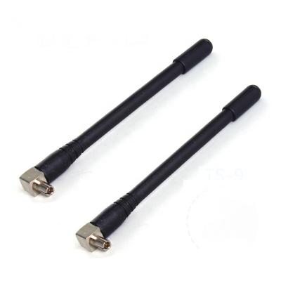 China 3G 4G GPRS GSM WiFi Antenna 90 Degree TS9 4G LTE Router Rubber Antenna For HUAWEI E5573 E5771 PCI Card USB Wireless Router for sale