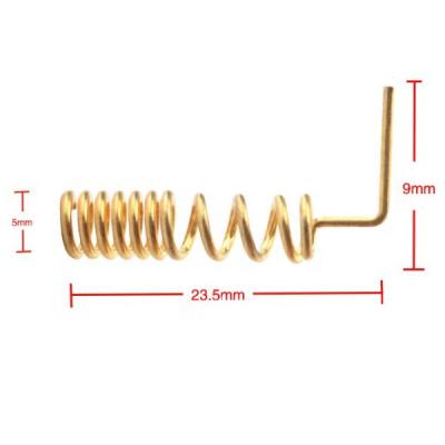 China 900mhz 1800mhz Spring Antenna 2.5dbi GSM Spiral Antenna Internal Fine Copper Smart Remote Control Antenna for sale