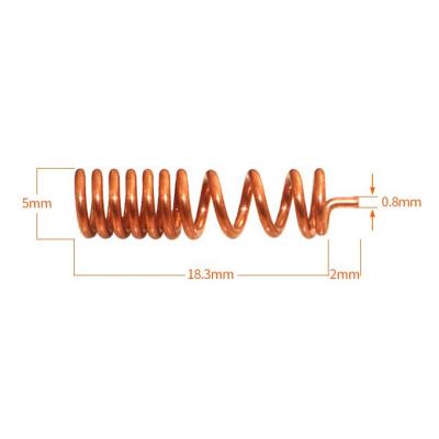 China GSM 900MHZ 1800MHZ Phosphor Carbon Steel Module Wireless Antenna Spring Phosphor Antenna Copper Brass Embedded Copper Brass Helical Antenna for sale