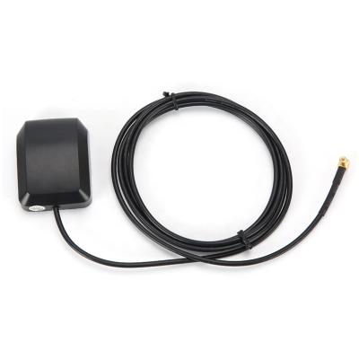 China GPS active ceramic tachograph electronic dog eye / radar / MCX connector GPS strong right angle antenna 50*38*16.7mm for sale