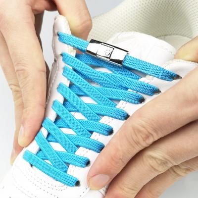 China Flat Lazy Man Elastic Press for Fixing Rope Shoe Laces for sale