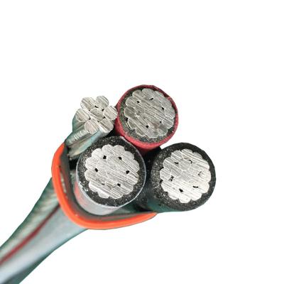 China Aerial factory direct rebate 0.6/1kv ABC cable bta twist 4x16 mm2 xlpe power cable for sale