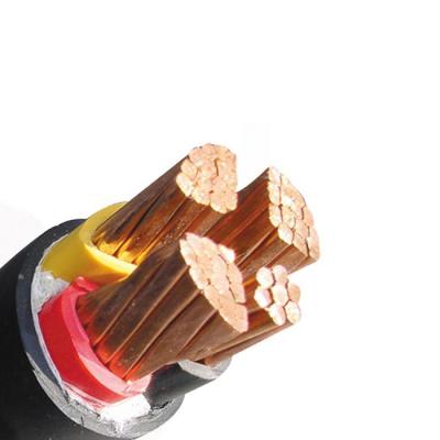 China Hot Sale 0.6/1kV 3x150+1x70sqmm 10mm Underground Copper Cable Best Price Low Voltage Cable For Sale for sale