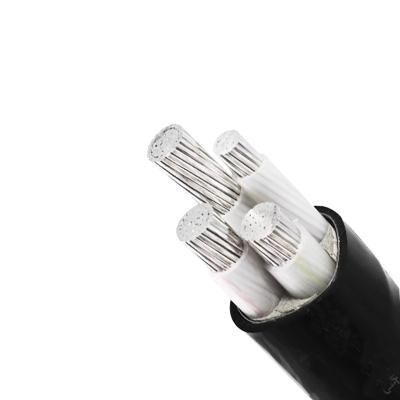 China 0.6/1kV Copper 4 Core Power Cable 10mm Underground Armored Power Cable Low Voltage Cable Best Price for sale