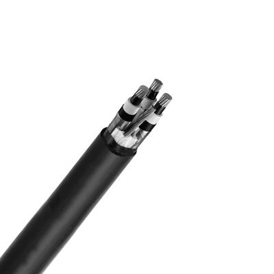 China Competitive Price 10kV 3 Core Underground Aluminum Power Cable 240mm2 Power Cable PVC Insulated XLPE Cable for sale