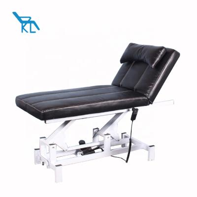 China Modern physiotherapy bed with 1 or 2 motor electric massage table for sale