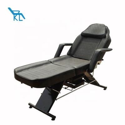 China Modern wholesale cheap price beauty bed black tattoo bed massage bed beauty salon furniture for sale