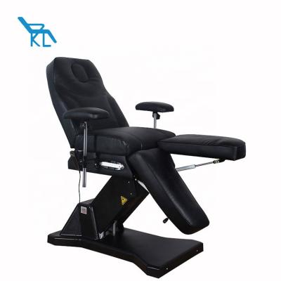 China Modern Split Legs Massage Table Tattoo Chair With Motor for sale