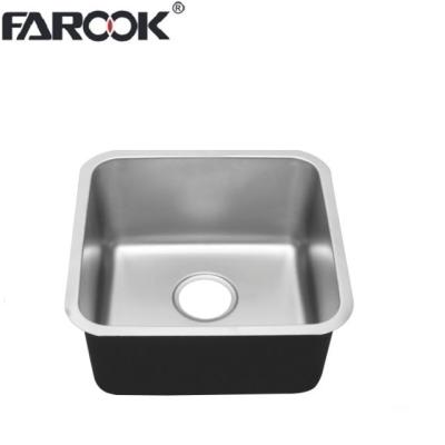 China With Faucet Undermount Single Bowl Steel Kitchen Sinks for sale