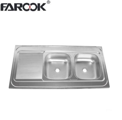 China Without Faucet Welding Stainless Steel Sink For Kitchen for sale