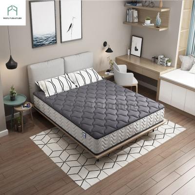 China Free Sample Wholesale Cheap Foldable King Queen Size 7 Zone Pocket Coil Spring Innerspring Foam Mattress Foam Bedroom Bed Mattress for sale