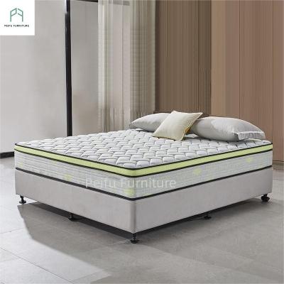 China Factory Supply Foldable King Queen Full Size Foam Mattress Pocket Spring Hotel Bed Mattress In A Box for sale