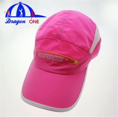 China Girls Adults College Baseball Caps With 100% Polyester Material Customized for sale