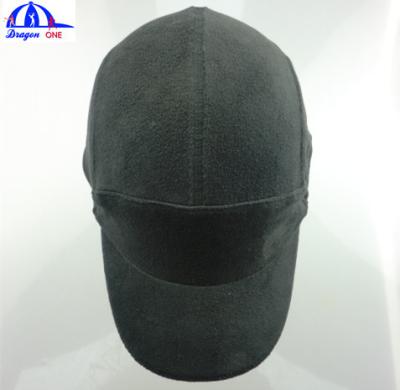 China Women's Micro Fleece Knitted Ear Flap Caps / Hats with back opens ponytail for sale