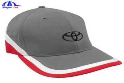 China Custom Unstructured Crown 6 Panel Sports Baseball Caps With Logo Embroidery for sale