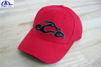 China Cool Custom Racing Baseball Caps , Embroidery Custom Fitted Caps For Youth for sale