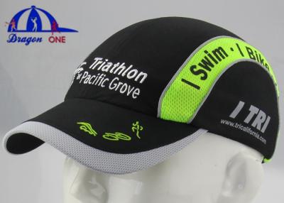 China Printing And Embroidery Logo Custom Running Caps , Large Youth Baseball Caps for sale