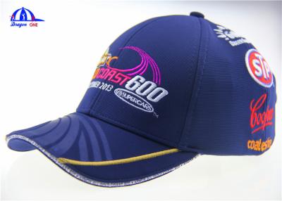 China 6 Panel Polyester Baseball Cap With Embroideries Logo for sale